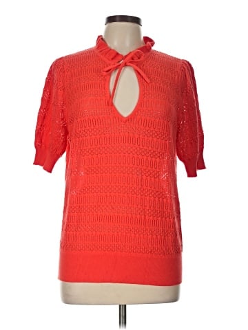 Ann Taylor LOFT Short Sleeve Blouse (view 1)