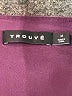 Trouve 100% Silk Burgundy Blouse Size M - photo 7