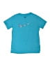 Nike 100% Polyester Teal Active T-Shirt Size M (kids) - photo 1