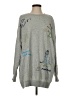 Assorted Brands Graphic Gray Pullover Sweater Size S - photo 1