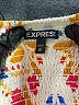 Express 100% Rayon Floral Orange Cocktail Dress Size XS - photo 7