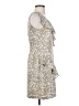 Elle 100% Polyester Animal Print Silver Cocktail Dress Size 4 - photo 4
