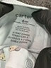 Carter's 100% Cotton Print Blue Long Sleeve Onesie 3-6 MO / 6 MO - photo 3