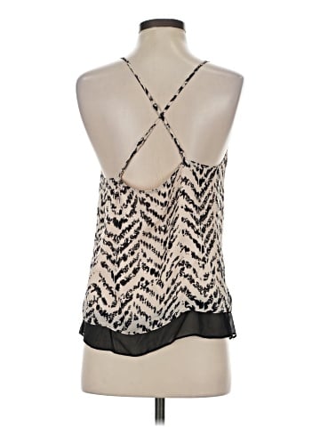 Parker Sleeveless Silk Top (view 2)