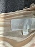 MIKAEL AGHAL 100% Polyester Metallic Tan Gold Cocktail Dress Size 10 - photo 6
