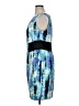 AGB Graphic Blue Casual Dress Size 16 - photo 5