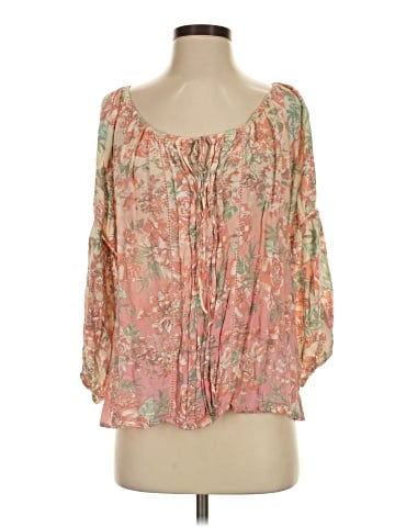 Eva Mendes by New York & Company 3/4 Sleeve Blouse (view 1)