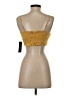 Lulus 100% Rayon Gold Sleeveless Top Size XS - photo 2
