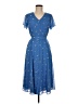 Talbots Stars Blue Casual Dress Size 6 Petite - photo 1