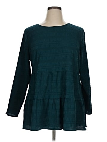 BLOOMCHIC Long Sleeve Blouse (view 1)