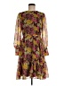 L.K. Bennett Floral Brown Cocktail Dress Size 6 - photo 1