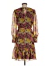 L.K. Bennett Floral Brown Cocktail Dress Size 6 - photo 2