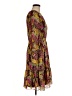L.K. Bennett Floral Brown Cocktail Dress Size 6 - photo 4