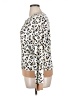 Sunday in Brooklyn 100% Polyester Animal Print Tan Ivory Pullover Sweater Size XL - photo 5