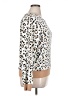 Sunday in Brooklyn 100% Polyester Animal Print Tan Ivory Pullover Sweater Size XL - photo 4