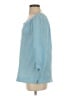 Lilly Pulitzer 100% Polyester Stripes Blue 3/4 Sleeve Blouse Size S - photo 5