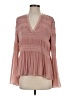 Intermix 100% Polyester Pink 3/4 Sleeve Blouse Size S - photo 1