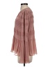 Intermix 100% Polyester Pink 3/4 Sleeve Blouse Size S - photo 5