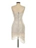 Keepsake 100% Polyester Ivory Cocktail Dress Size S - photo 2
