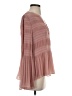 Intermix 100% Polyester Pink 3/4 Sleeve Blouse Size S - photo 4