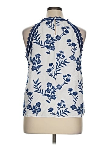 Ann Taylor Factory Sleeveless Blouse (view 2)