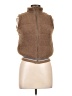 Sovereign Code 100% Polyester Brown Faux Fur Vest Size 12 - photo 1