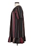 BCBGeneration Stripes Burgundy Short Sleeve Top Size S - photo 5