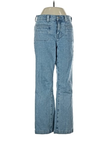 Madewell Kick Out Crop Jeans in Penman Wash: Patch Pocket Edition (view 1)