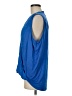 Splendid Blue Sleeveless Blouse Size M - photo 5