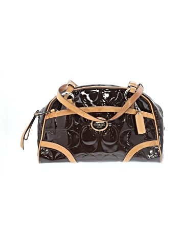 Coach Factory Leather Satchel (view 1)