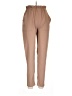 Simplee Solid Tan Casual Pants Size L - photo 1