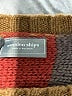 Wooden Ships Stripes Burgundy Pullover Sweater Size XS - photo 7