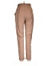 Simplee Solid Tan Casual Pants Size L - photo 2