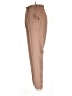 Simplee Solid Tan Casual Pants Size L - photo 5