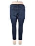Old Navy 100% Cotton Solid Blue Jeans Size 18 - photo 2