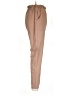 Simplee Solid Tan Casual Pants Size L - photo 4