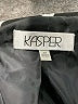 Kasper 100% Polyester Print Black Blazer Size 14 - photo 6