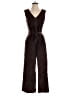 Faherty Chevron-herringbone Brown Jumpsuit Size 4 - photo 1