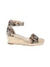Vince Camuto 100% Leather Ivory Wedges Size 10 - photo 1