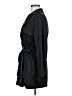 Shein 100% Polyester Black Trenchcoat Size 8 - 10 - photo 5