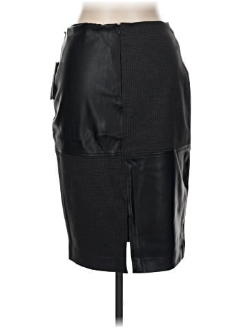 Ivanka Trump Faux Leather Skirt (view 2)