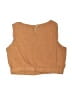 Unbranded 100% Cotton Tan Sleeveless Blouse Size M (kids) - photo 2