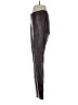 Unbranded 100% Polyurethane Brown Burgundy Faux Leather Pants Size 3 - photo 5
