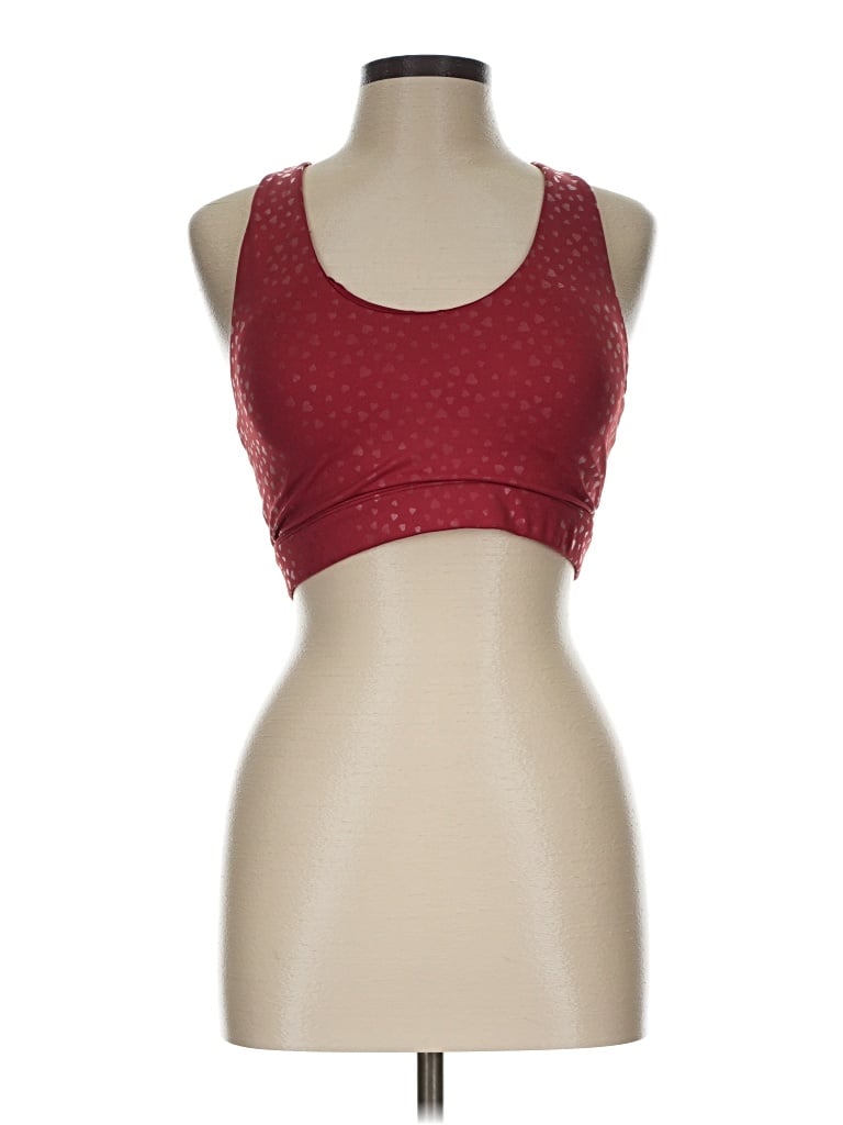 Pre-owned Assorted Brands Sports Bra In Red