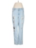 Seven7 100% Cotton Graphic Blue Jeans Size 6 - photo 1