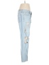 Seven7 100% Cotton Graphic Blue Jeans Size 6 - photo 4