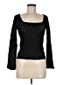 Old Navy Black Long Sleeve Top Size Med Petite - photo 1