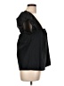 Petersyn Black Short Sleeve Top Size L - photo 4