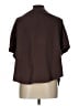 nuuds Brown Short Sleeve Turtleneck Size L - photo 2