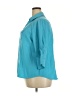 Cato Teal 3/4 Sleeve Button-Down Shirt Size 18 - photo 5